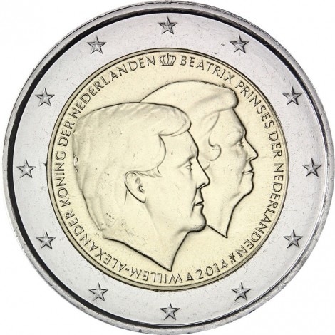 2€ 2014 Holanda - Doble retrato