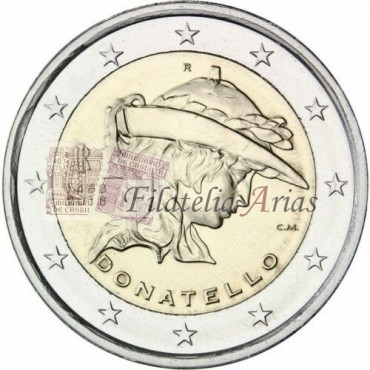 2€ 2016 Italia - Donatello