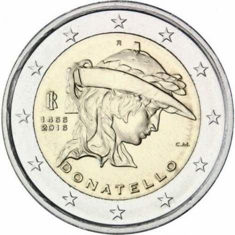 2€ 2016 Italia - Donatello