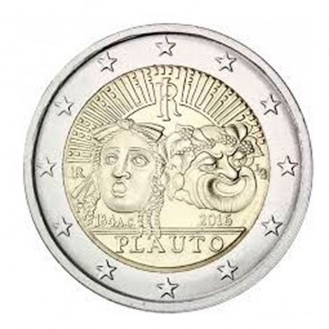 2€ 2016 Italia - Plauto