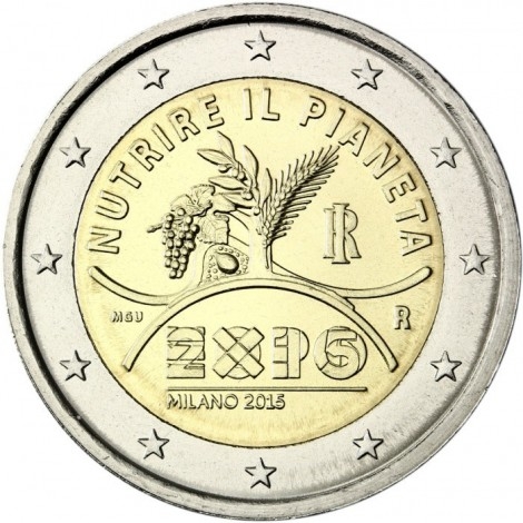 2€ 2015 Italia - Expo 2015