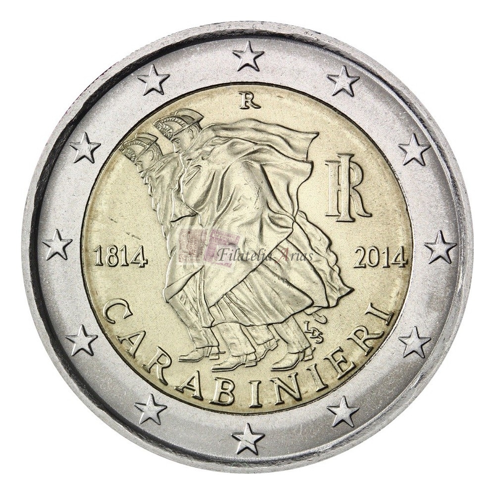 2€ 2014 Italia - Carabinieri