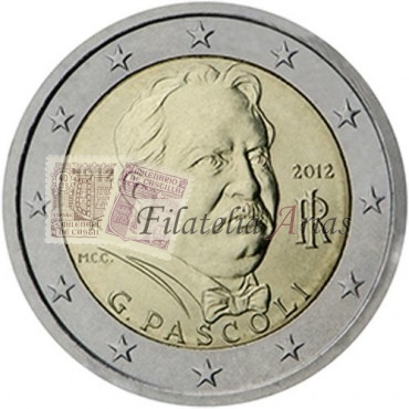 2€ 2012 Italia - Giovanni Pascoli