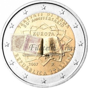 2€ 2007 Italia - Tratado de Roma