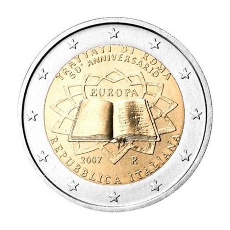 2€ 2007 Italia - Tratado de Roma