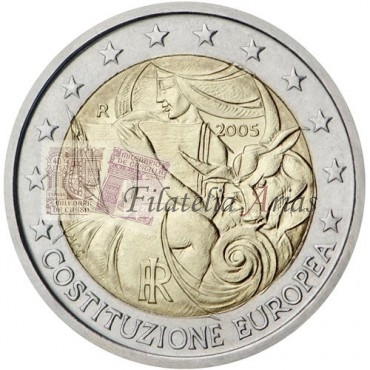 2€ 2005 Italia - Constitución europea