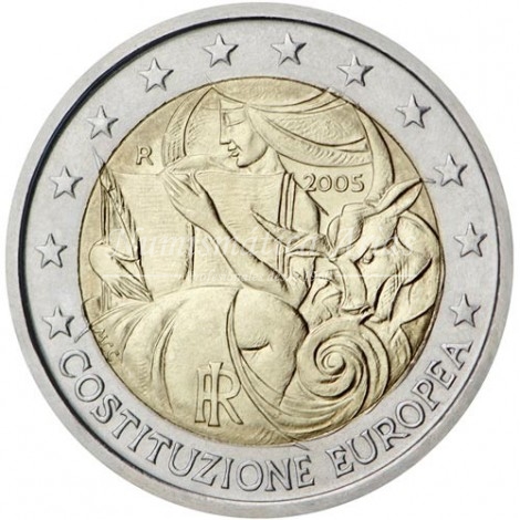 2€ 2005 Italia - Constitución europea