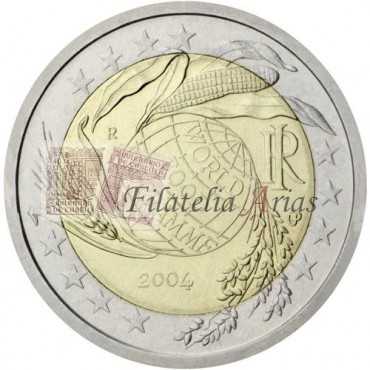 2€ 2004 Italia - Programa mundial de alimentos