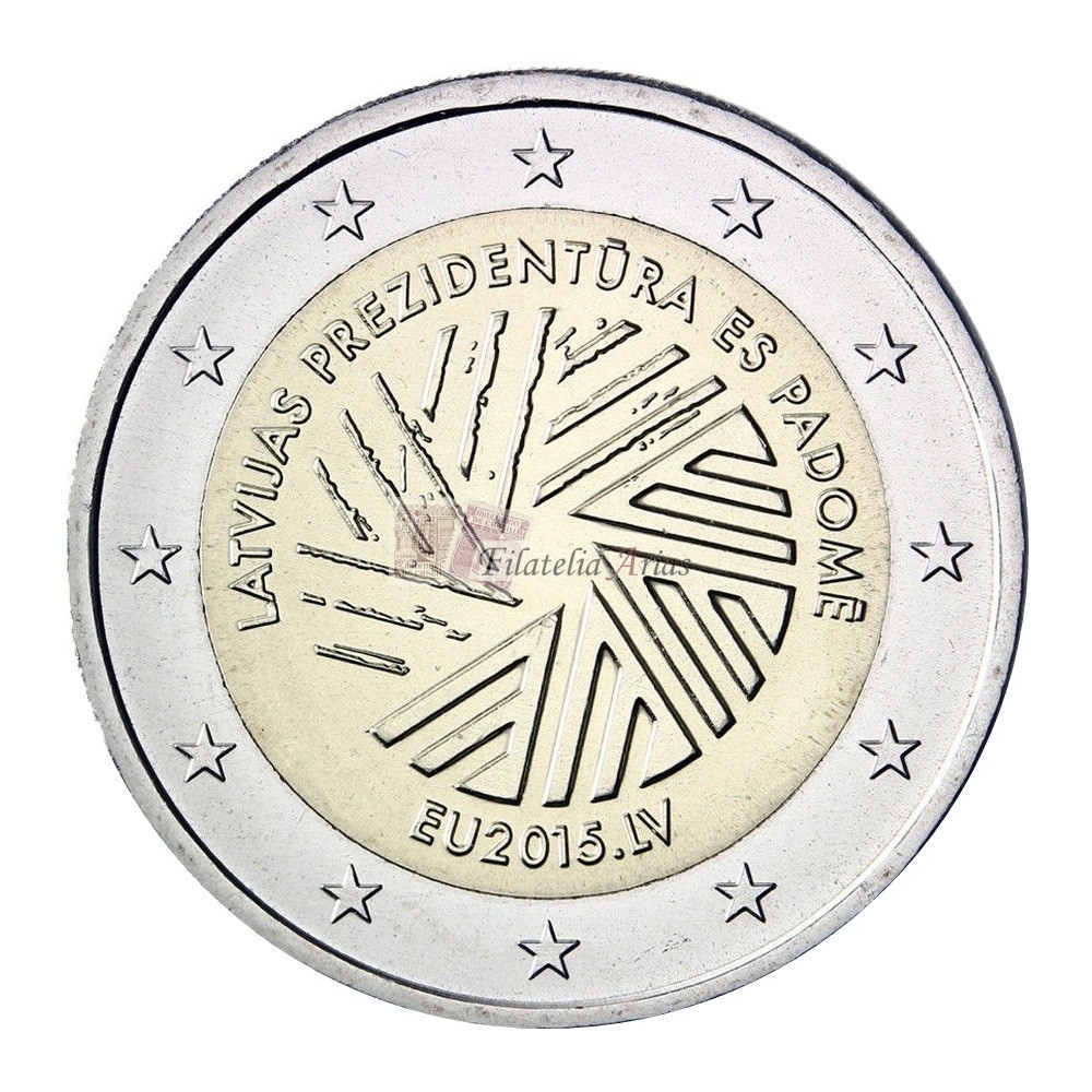 2€ 2015 Letonia - Presidencia UE