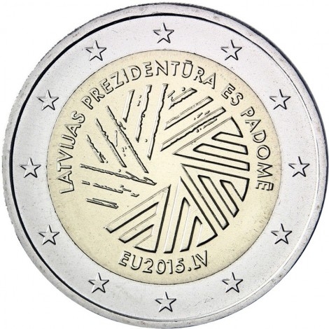 2€ 2015 Letonia - Presidencia UE