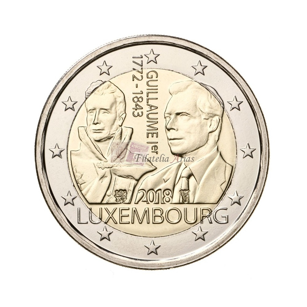 2€ 2018 Luxemburgo - Gran Duque