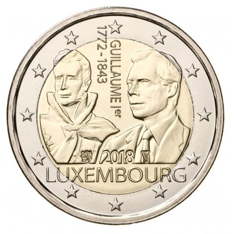 2€ 2018 Luxemburgo - Gran Duque