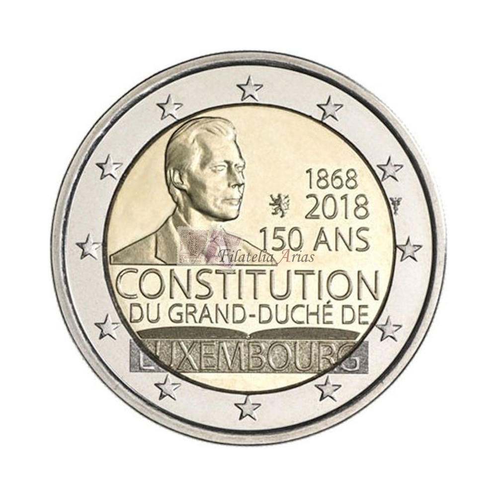 2€ 2018 Luxemburgo - Constitución