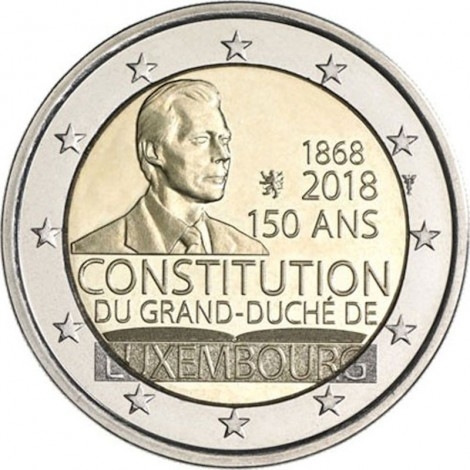 2€ 2018 Luxemburgo - Constitución