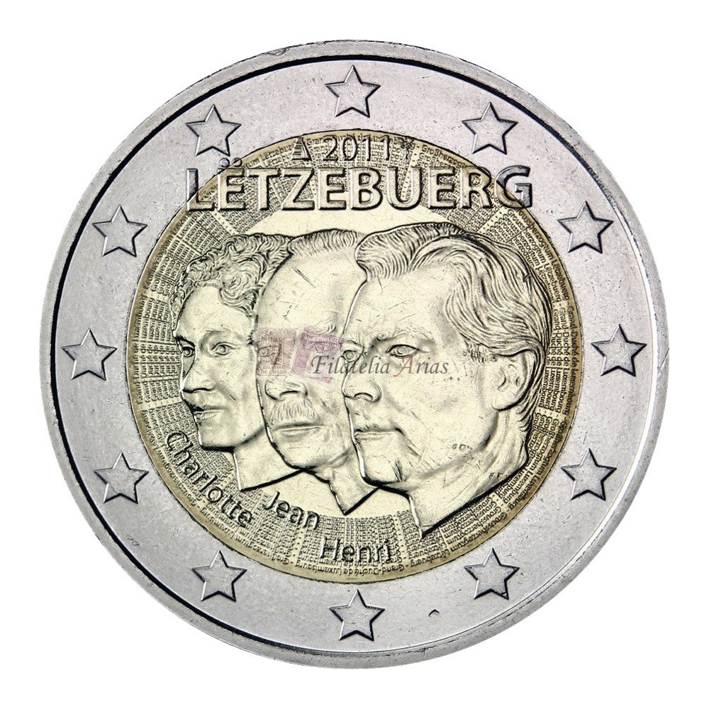 2€ 2011 Luxemburgo - Gran duque heredero