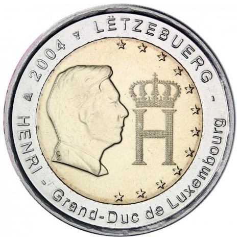 2€ 2004 Luxemburgo - Gran duque Enrique