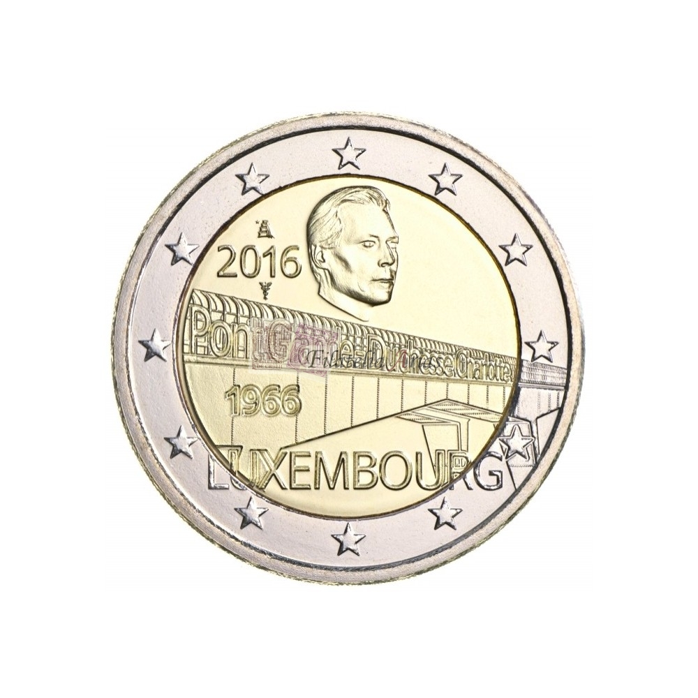 2€ 2016 Luxemburgo - Puente de la Gran Duquesa Carlota