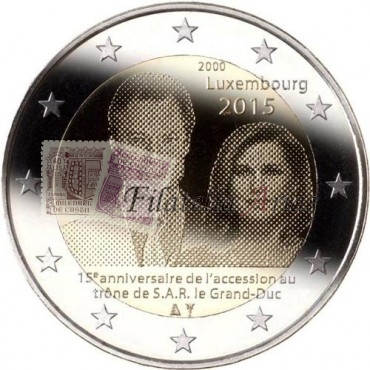 2€ 2015 Luxemburgo - Gran duque Enrique