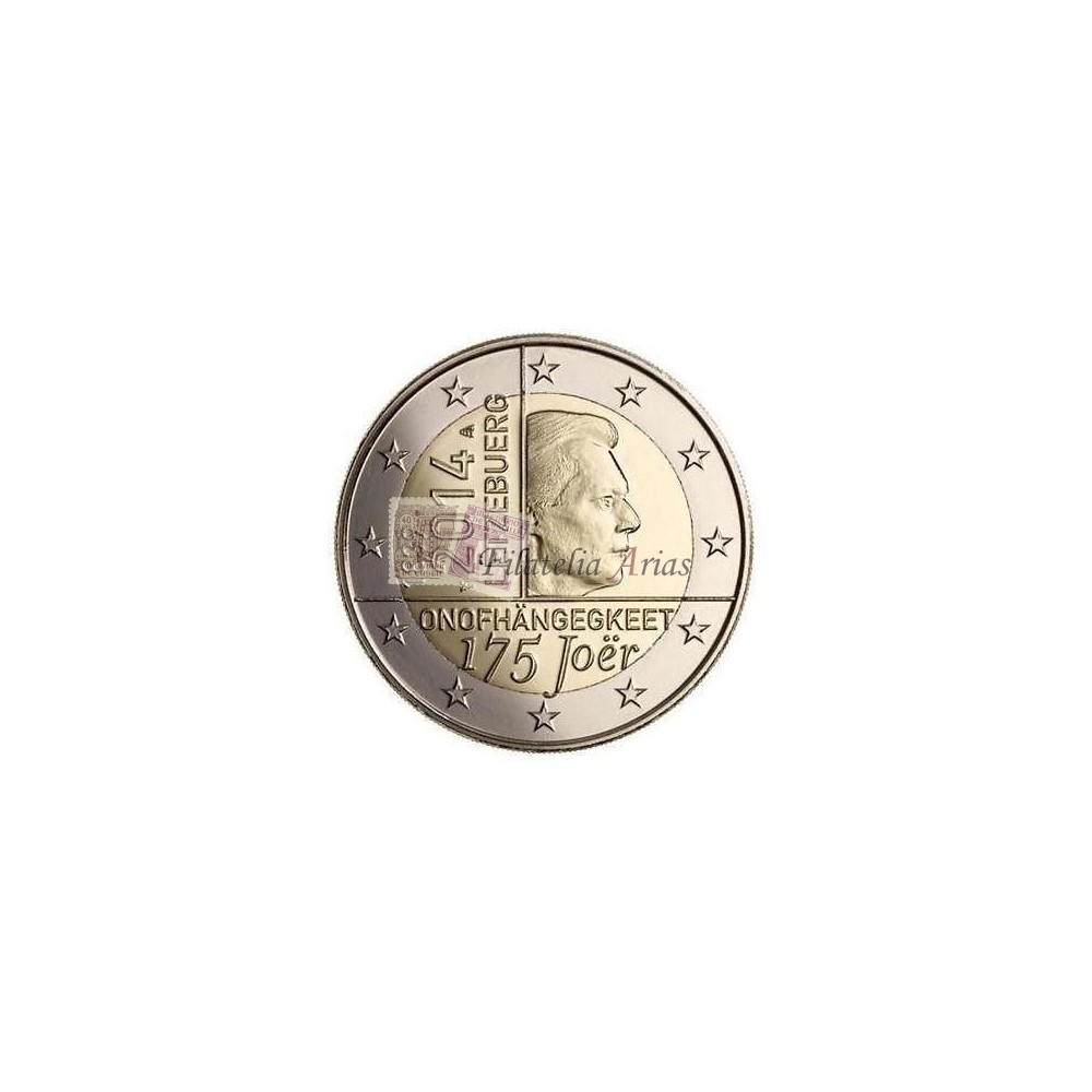 2€ 2014 Luxemburgo - Independencia de Luxemburgo