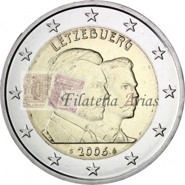 2€ 2006 Luxemburgo - Gran Duque Guillaume