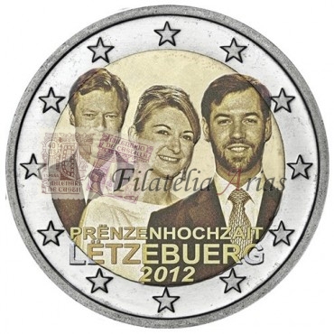2€ 2012 Luxemburgo - Boda