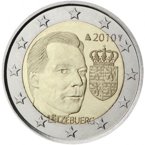2€ 2010 Luxemburgo - Escudo de armas