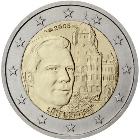 2€ 2008 Luxemburgo - Château de Berg