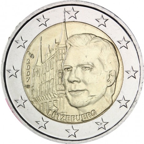 2€ 2007 Luxemburgo - Palacio gran ducal
