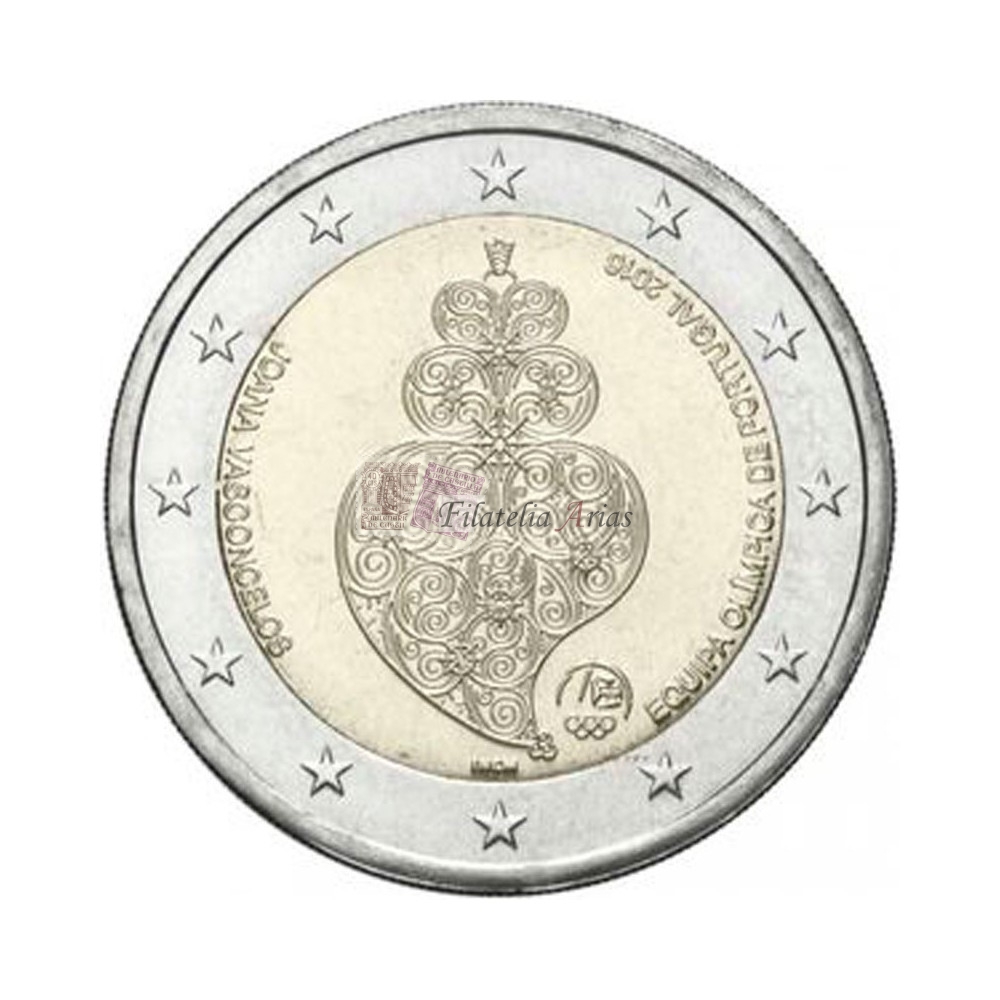 2€ 2016 Portugal - Equipo Olímpico