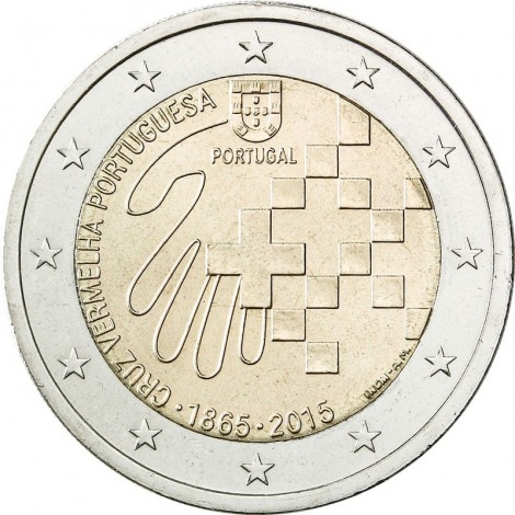 2€ 2015 Portugal - Cruz Roja