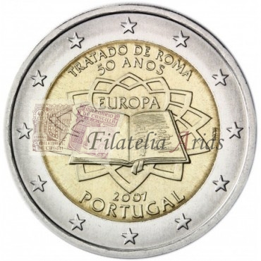 2€ 2007 Portugal - Tratado de Roma