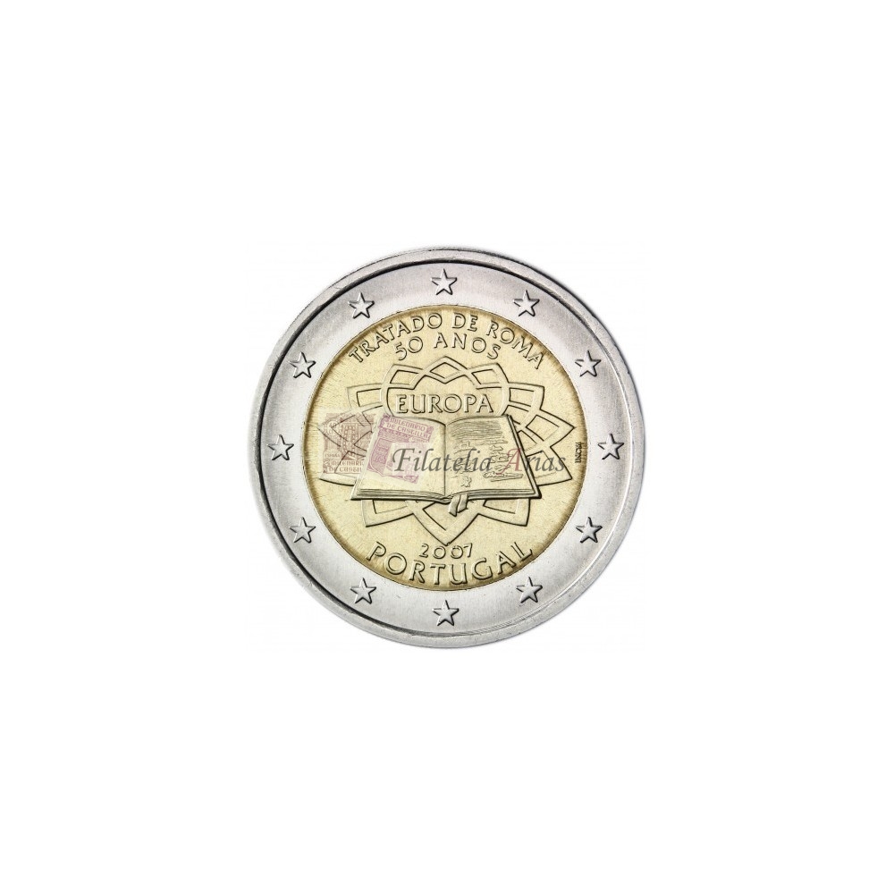 2€ 2007 Portugal - Tratado de Roma