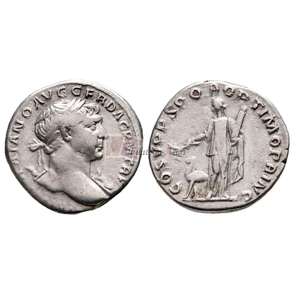 Trajano. Denario (109 d.C.)