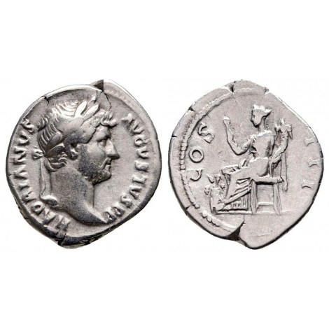 Adriano. Denario (134 d.C.)