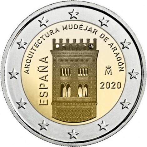 2€ 2020 España - Arquitectura mudéjar