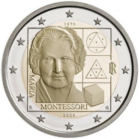 2€ 2020 Italia - Montessori