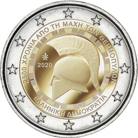 2€ 2020 Grecia - Termópilas