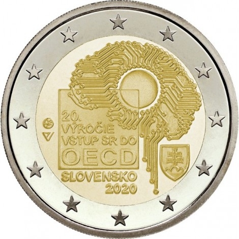 2€ 2020 Eslovaquia - OCDE.