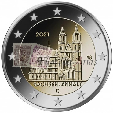 2€ 2021 Alemania - Magdeburgo (Ceca D)