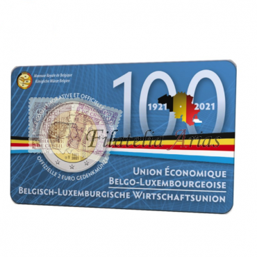 2€ 2021 Bélgica - Unión...