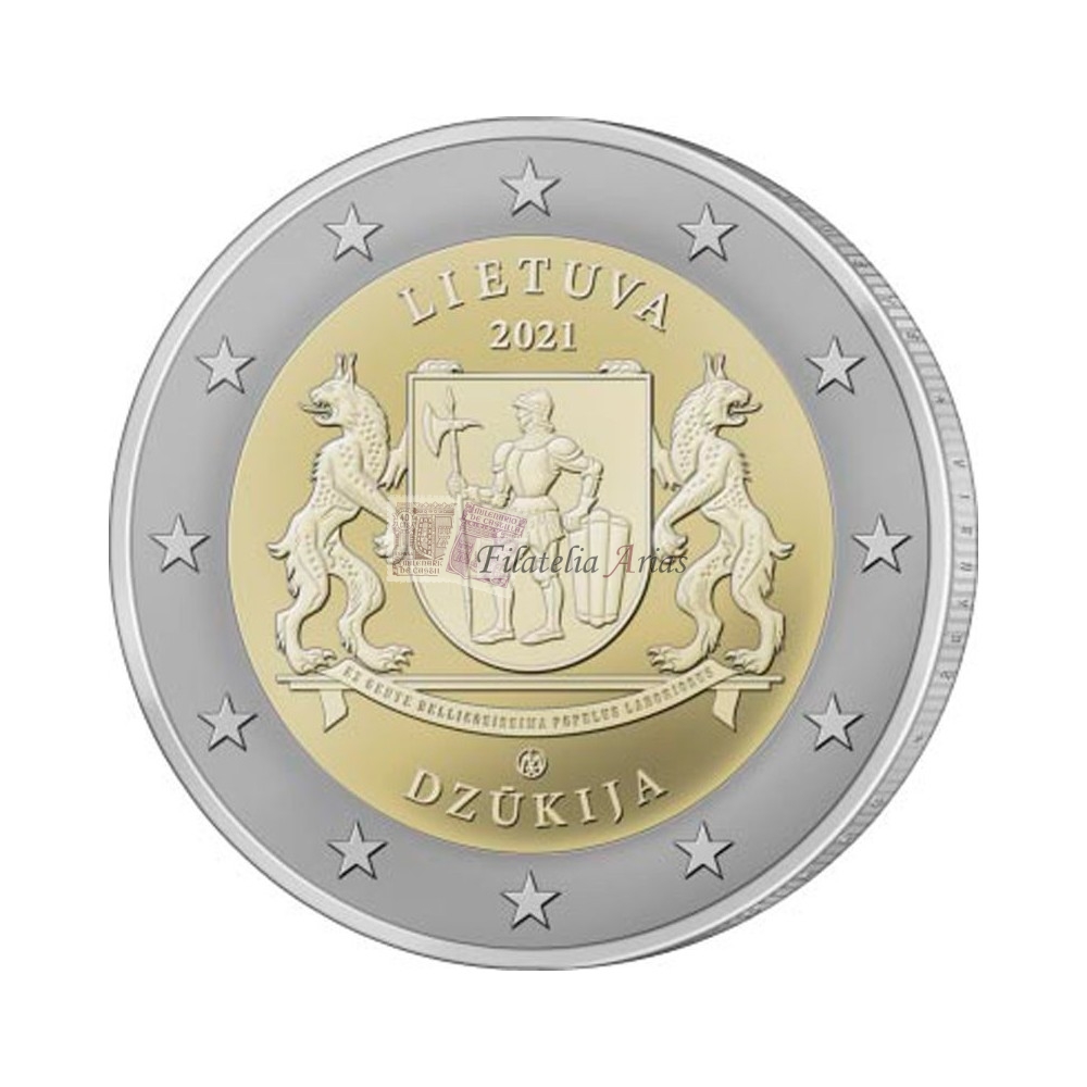 2€ 2021 Lituania - Dzūkija
