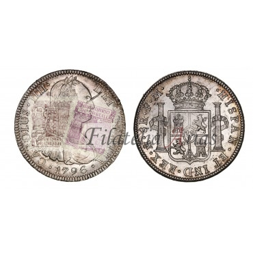 Carlos IV. 8 reales. 1796. México. EBC+
