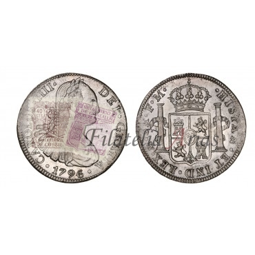 Carlos IV. 8 reales. 1796. México. EBC