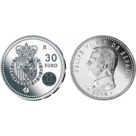 30 Euros 2016 - Felipe VI