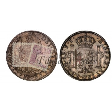 Carlos IV. 8 reales. 1803. México.