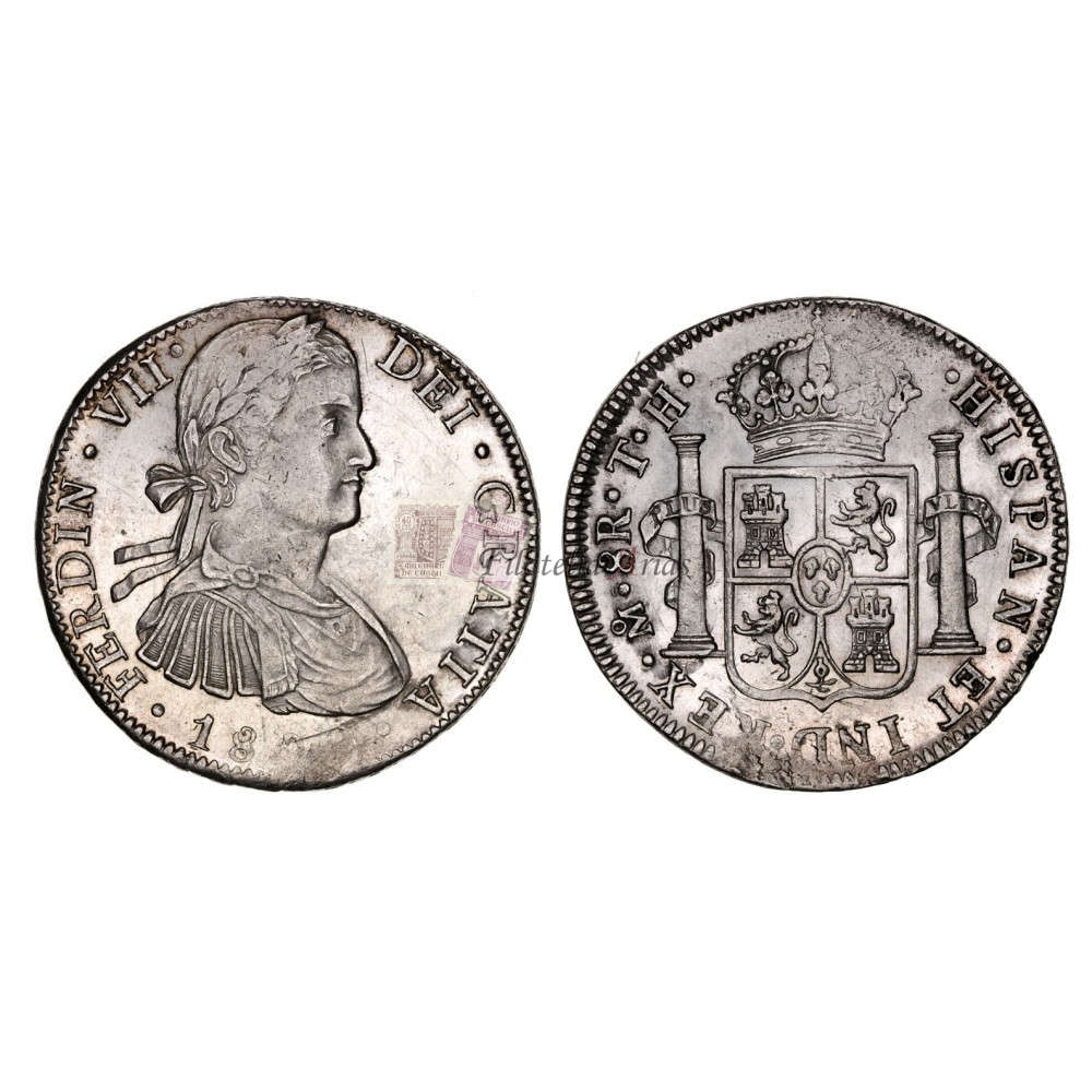 Fernando VII. 8 reales. 1809. México. EBC