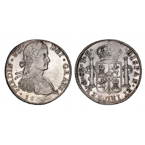 Fernando VII. 8 reales. 1809. México. EBC