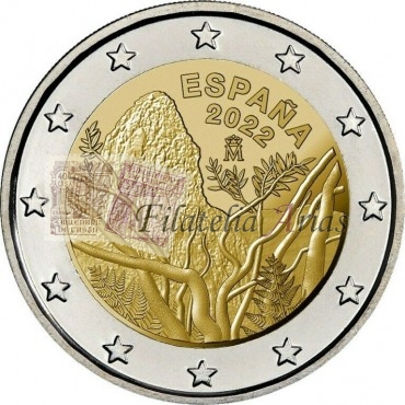 2€ 2022 España - Garajonay