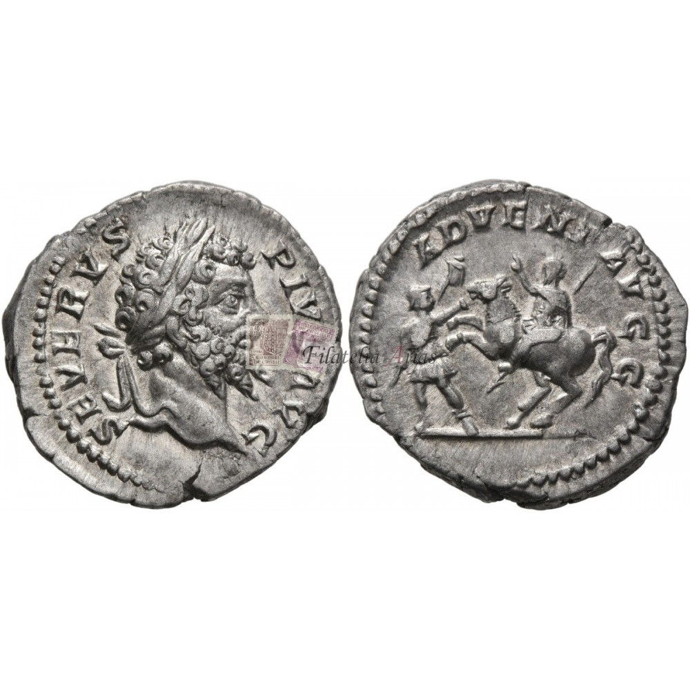 Septimio Severo. Denario (201 d.C.)