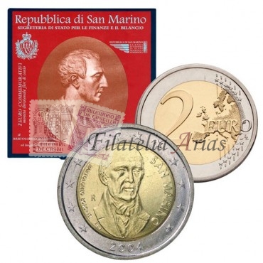 2€ 2004 San Marino - Bartolomeo Borghesi